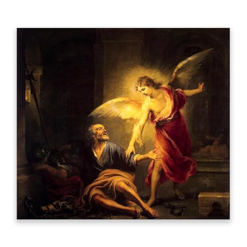 Reproduction célèbre de Murillo sur toile de haute qualité 80x80