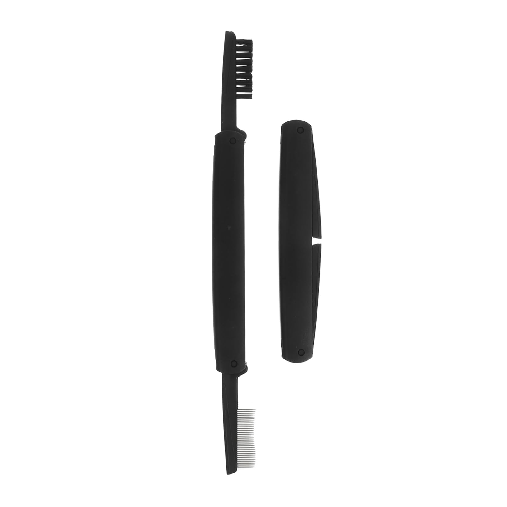 Mikinona Double-ended Eyelash Brush Set Lash Comb Brow Brush Multipurpose Makeup Tool Random Color