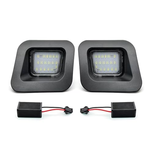 Matrícula LED Dodge RAM 1500 2500 3500 luces blancas traseras 2003-2018 2