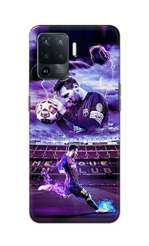 Image of Printed Hard Back Cover Case for Oppo A94 Back Cover (Famous Football Player) -1111