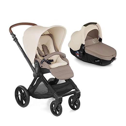 Jané Muum Matrix Light 2, Carrito 2 Piezas, Silla y Portabebé Convertible en Capazo, Hamaca Reversible, de 0 a 15 kg, Incluye Bolso y Plástico de Lluvia, BRONZE