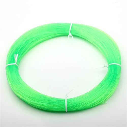 100M Black Nylon String Thread Diameter Monofilament Sinking Fishing Line Boat Fishing Line Spearfishing Line Fishing Tackles for Hanging Decorations(Light Green,Size40)