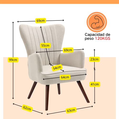 Silla sillón individual Marca GOMYHOME (2)