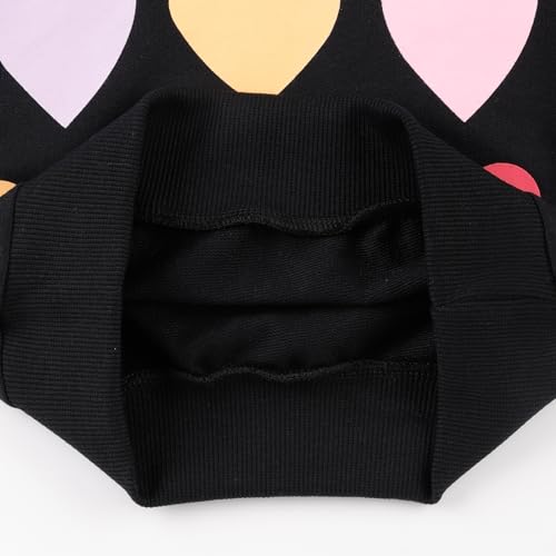 Image of Little Girls Outfits 2 Piece Toddler Long Sleeve Sweatshirt Leggings Pants Fall Winter Clothing Set 2-10 Years