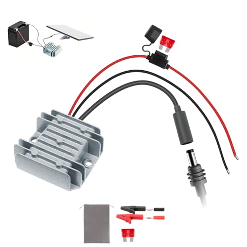 Starlink Mini Power Supply, 12V/24V to 30V 3.5A Starlink Mini 12V Adapter DC Step Up Converter with Female Plug, Compatible with Battery/RV/Yacht Off-Grid Power Solution