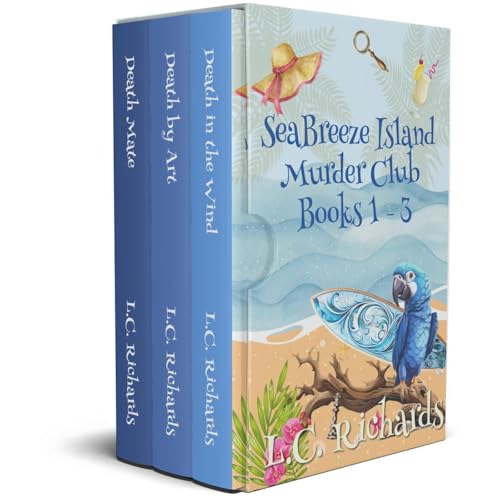 SeaBreeze Murder Club Books 1 - 3 Audiolibro Por L. C. Richards arte de portada