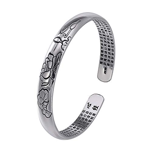 Bracelet en Argent S925 Vintage Idée Cadeau Idéal pour Homme Femme