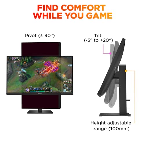 Image of HP OMEN 27 inch QHD 180Hz Gaming Monitor, Quad HD Display (2560 x 1440), IPS Panel Technology, HDR 400, 1ms GtG (with Overdrive), AMD FreeSync, Black, 27q G2 (2025)