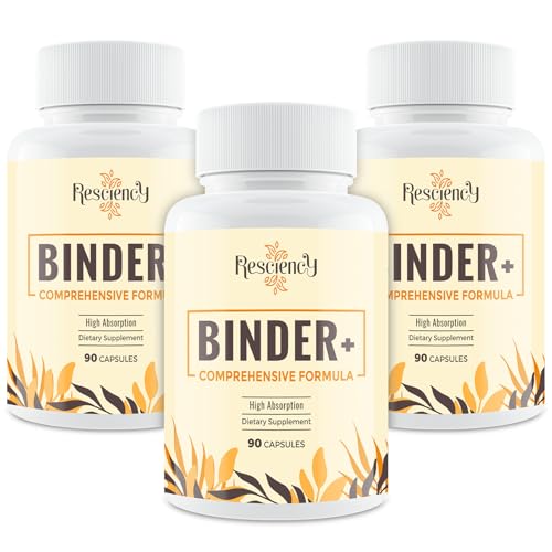 Detox Binder Supplement – Activated Charcoal, Zeolite,...