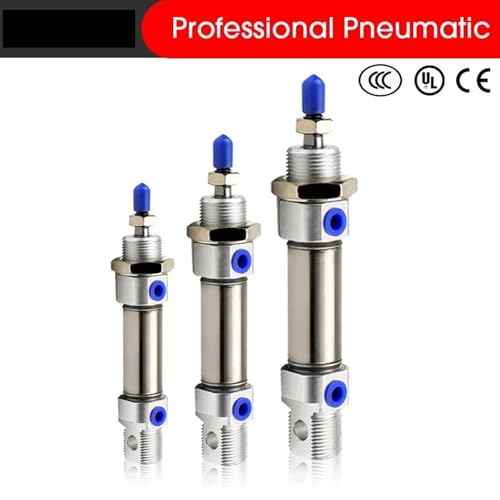 Vérin pneumatique ISO CD85N double effet avec course fluide de 350mm
