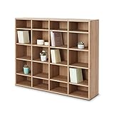 LOWYA ロウヤ 本棚 絵本棚 漫画収納 マガジンラック 大容量 絵本ラック 子供用本棚 教科書 収納 一人暮らし 幅120cm シャビーナチュラル