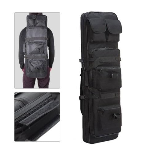 Borsa per il Trasporto di Protezione Tattica e Immagazzinaggio Metal Detector - Zaino Accessori Esterni per Pesca 81 x 24 cm
