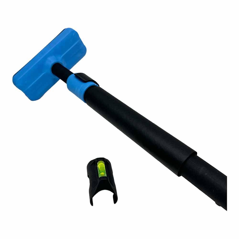 Vetrineinrete® Barra per trazioni da porta regolabile da 95 a 120 cm fissaggio senza viti sbarra per allenamento bicipiti dorsali tricipidi addominali carico max 200 kg