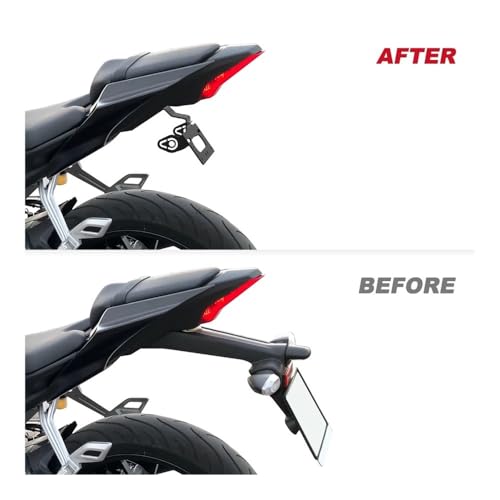 Support de plaque d'immatriculation YZF-R125 kit élimination arrière
