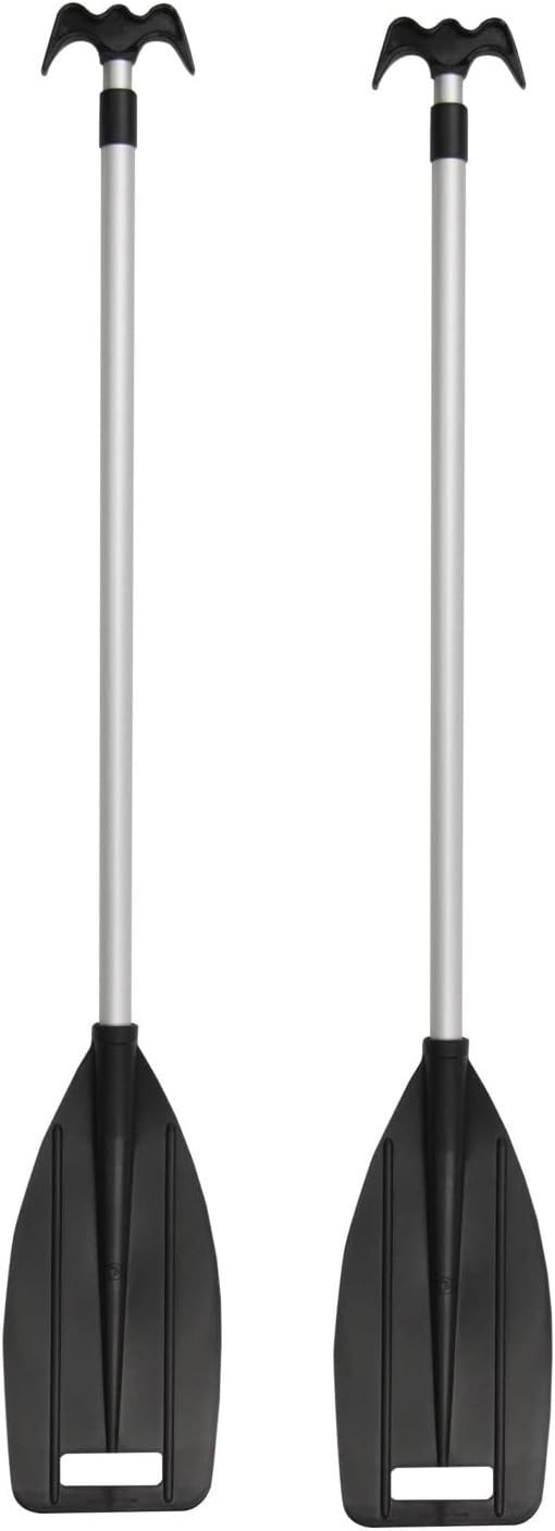 Pactrade Marine Boat Kayak Raft Floating Set of 2 Telescopic 45” – 72” Oar Paddle & Hook Anodized Aluminum Shaft (2 pcs) Pactrade Marine Boat Kayak Raft Floating Set of 2 Telescopic 45” – 72” Oar Paddle & Hook Anodized Aluminum Shaft (2 pcs)