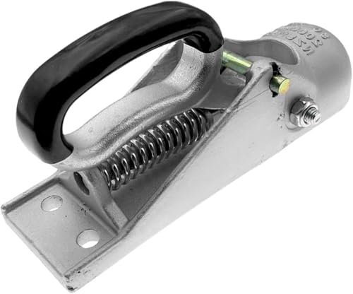 Tete Attelage Remorque, jusqu'à 2000kg- Attelage Remorque Universel pour Voiture avec Embout Carré 70mm, Crochet de Remorquage Robust pour Caravane