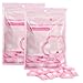 Classycoo Compressed Towel 200 PCS Mini Tablets Disposable Portable Face Towel Cotton Coin Tissue for Travel, Camping, Hiking, Sport, Beauty Salon, Home Hand Wipes and Other Outdoor Activities (2Pink)