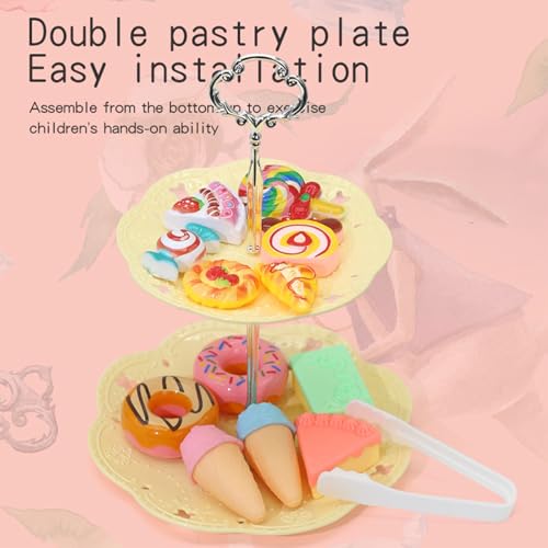 Servicio de bebidas de juego portátil con muñecas de cocina 7