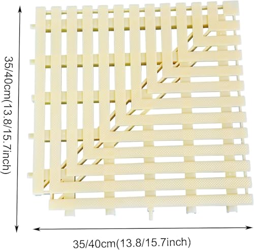 Grille d'angle pour piscine 35x35 cm et couvercle de drain extérieur - 8