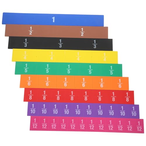 Jeu de fractions magnétiques ABOOFAN pour animer les devoirs et l'école à la maison