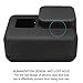 Protective Case for GoPro Hero 5 6 Sport Camera with Lens Cap, FineGood Soft Silicone Covers for Hero5 Hero6 Action Camera and Lens- Black