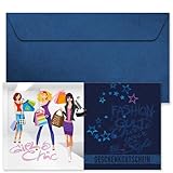 GESCHENKGUTSCHEINcom - 100 Blanko Geschenkgutscheine mit Kuvert - Formulare mit Vordruck für Damenmoden Damenmodegeschäft Boutique FA12471-100-V1