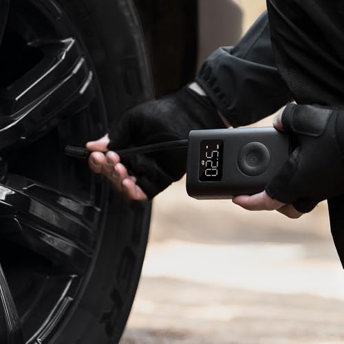 Xiaomi Portable Electric Air Compressor 2-150 PSI (10.3 bar), 6 Preset Modes, Auto-Stop, 10-Tire Capacity, LED, USB-C Rechargeable