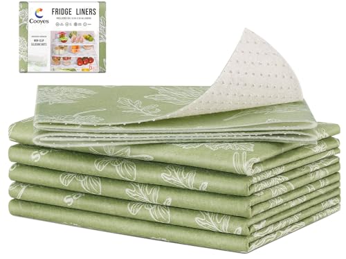 Cooyes Vegetable-Patterned Shelf Liner