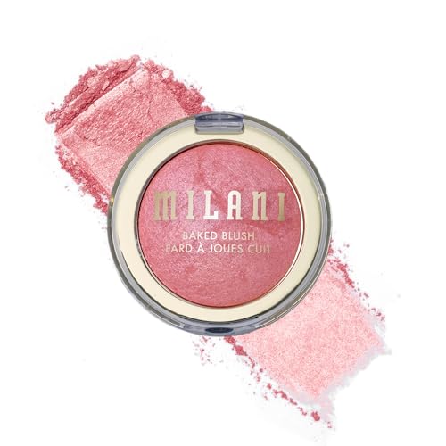 Milani Baked Blush, Updated Powder Blush for Cheeks, Cruelty Free...