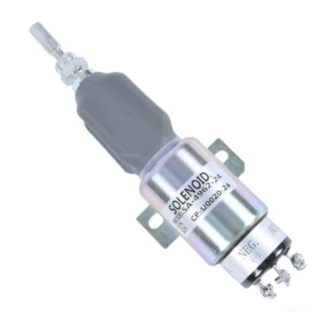 Solenoide di arresto 38 x 33 mm 24 V SA-4962-24 nero