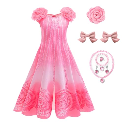 Disfraz Glinda de Buena Bruja para Niñas de 7-8 años