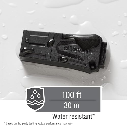 Image of Verbatim 16GB ToughMAX USB 2.0 Flash Drive - Extremely Durable Thumb Drive - Black 70000