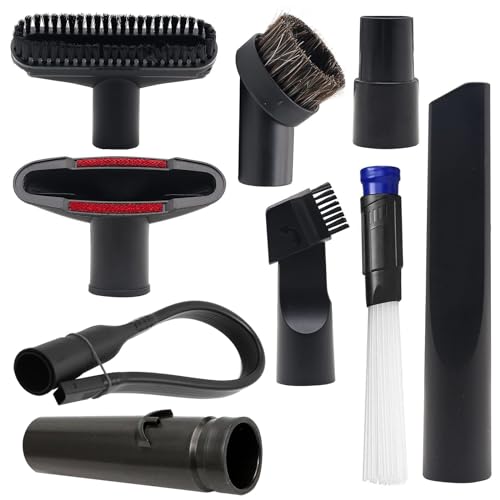 Accessori Aspirapolvere Set 4 Pezzi | Per Attacchi Da 32/35 Mm, Ugello Lungo 62 Cm, Per Mobili E Auto