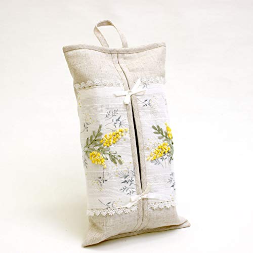 �e�B�b�V���{�b�N�X�J�o�[ �~���U mimoza ��20x35cm �e�B�b�V�� ���{���h�J