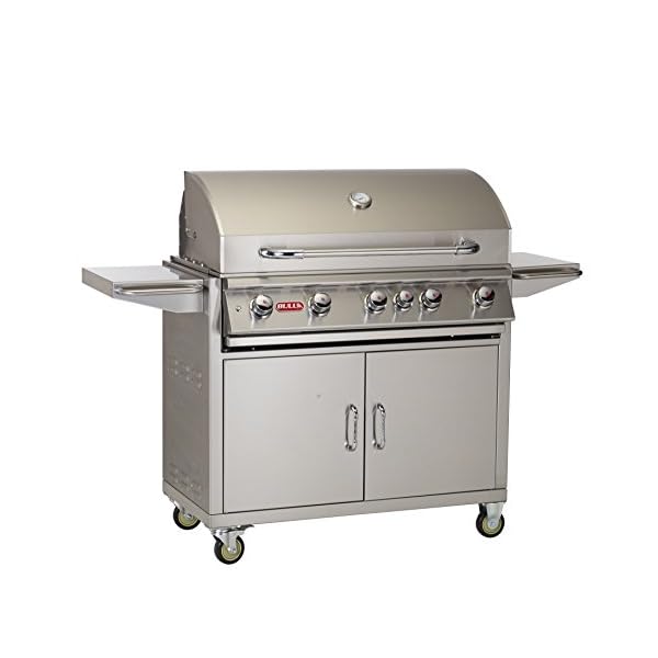 Bull Outdoor Products BBQ 55000 Brahma 90,000 BTU Grill with Cart, Liquid Propane - Image 3