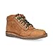 JIM GREEN Men's African Ranger Boots Lace-Up Water Resistant Full Grain Leather Work or Hiking Boot (Fudge, 12)
