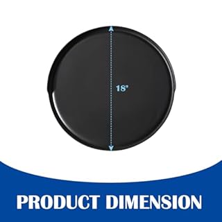 2-in-1 Cast Iron Griddle for Oklahoma Joe's 7577447P04 Charcoal Grill, 18 inch Non-stick Griddle Pan for Outdoor Weber, Nexgrill, Kamado, Big Green Egg 18 & 22 inch Charcoal Kettle Grill Accessories