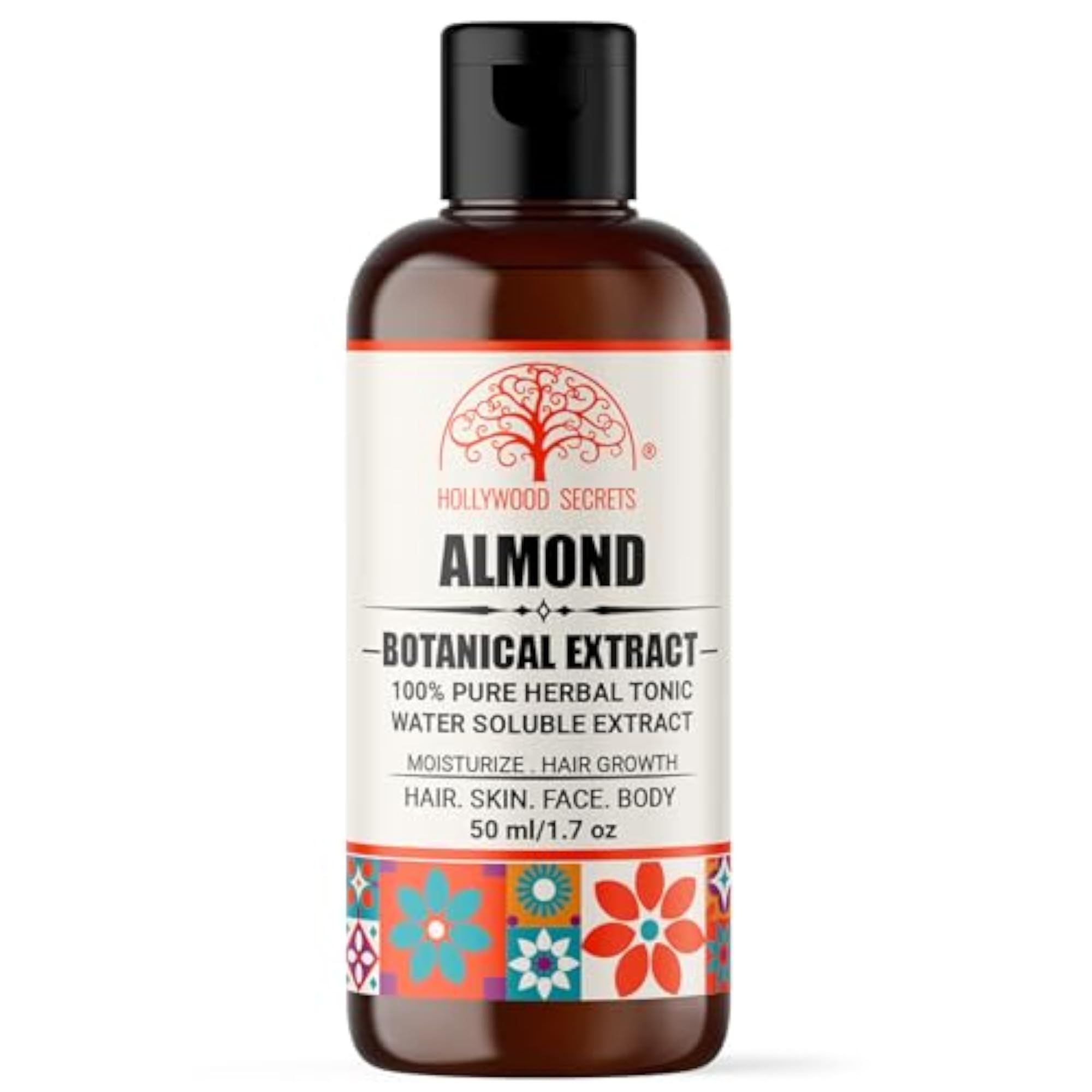 Pure Almond Liquid Extract, 50ml, Natural Health Supplement