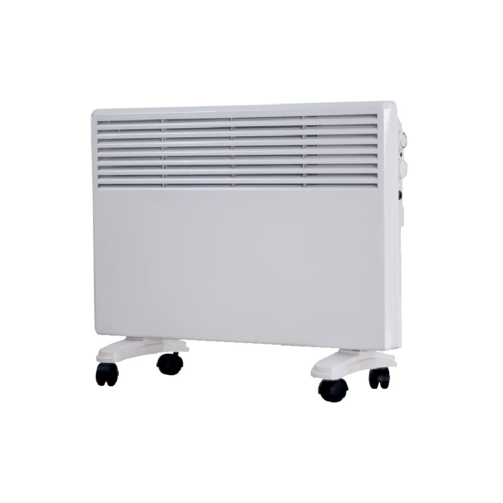 Convector color blanco para montaje a pared o suelo 750 / 1500W