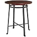 Ball & Cast Bar Table - 42 Inch, Rustic Brown