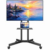 BONTEC Rolling TV Stand