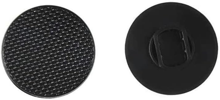 2PCS Analog Joystick Stick Button Cap Thumbstick Cover for PSP1000 PSP 1000 Controller (Black)