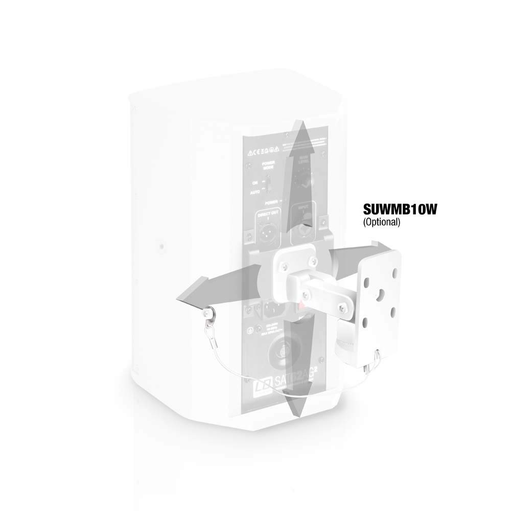 LD Systems ldsat62ag2 W – SAT 62 A G2 W Lautsprecher Aktiv-Installations weiß Einheit