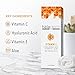 Heladerm Makes Your Ordinary Vitamin C Serum for Face (Dark Spots) Extra with Hyaluronic Acid, Vitamin E, and Aloe - Non-Drying Vitamin C Face Serum, Fast-Absorbing Vit C Serum, 30mL