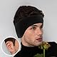 dinghaole 2 Stück Winter Sport Stirnband für Damen und Herren, Stirnband Damen Sport, Ohrenschützer Stirnbänder, Stirnband Herren Winter für Joggen, Laufen, Wandern, Fahrrad