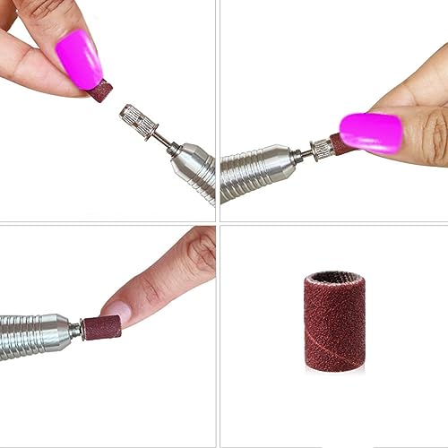 Scovolini Abrasivi Ricambi per Fresa per Unghie