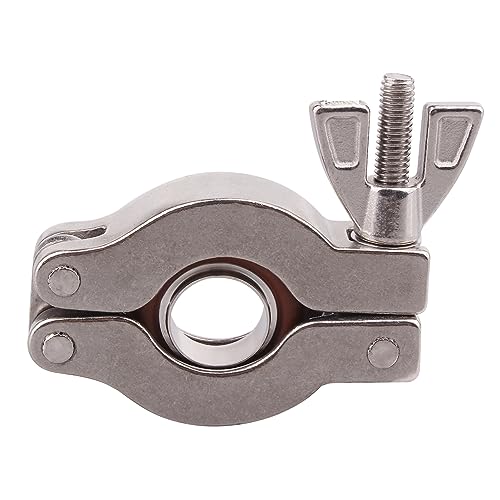 Image of DERNORD KF-16 Wing Nut Clamp Flange Quick Clamp Stainless Steel 304 with Centering O-Ring （Pack of 5）