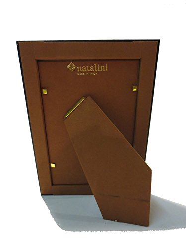 Natalini 4 X 6 Black And White Stripe Wooden Frame Made In Italy #TOP1