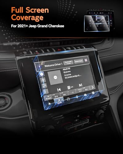 Écran tactile Jeep Grand Cherokee protégé contre les rayures - 2