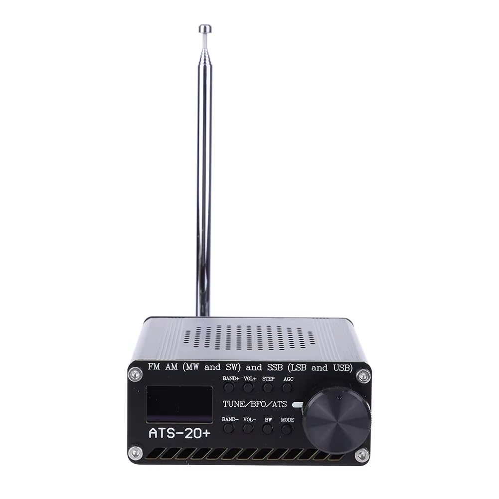 ATS-20+ Si4732 Full Band FM AM MW SW SSB Ricevitore Scanner-0.96 Pollici OLED Schermo FM AM SSB LSB USB con Antenna